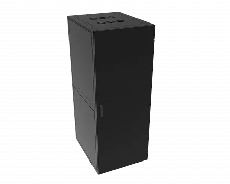 Шкаф телекоммуникационный напольный МИКсистем серия ECO+ 19" 36U 800*1000 дверь металл черный
